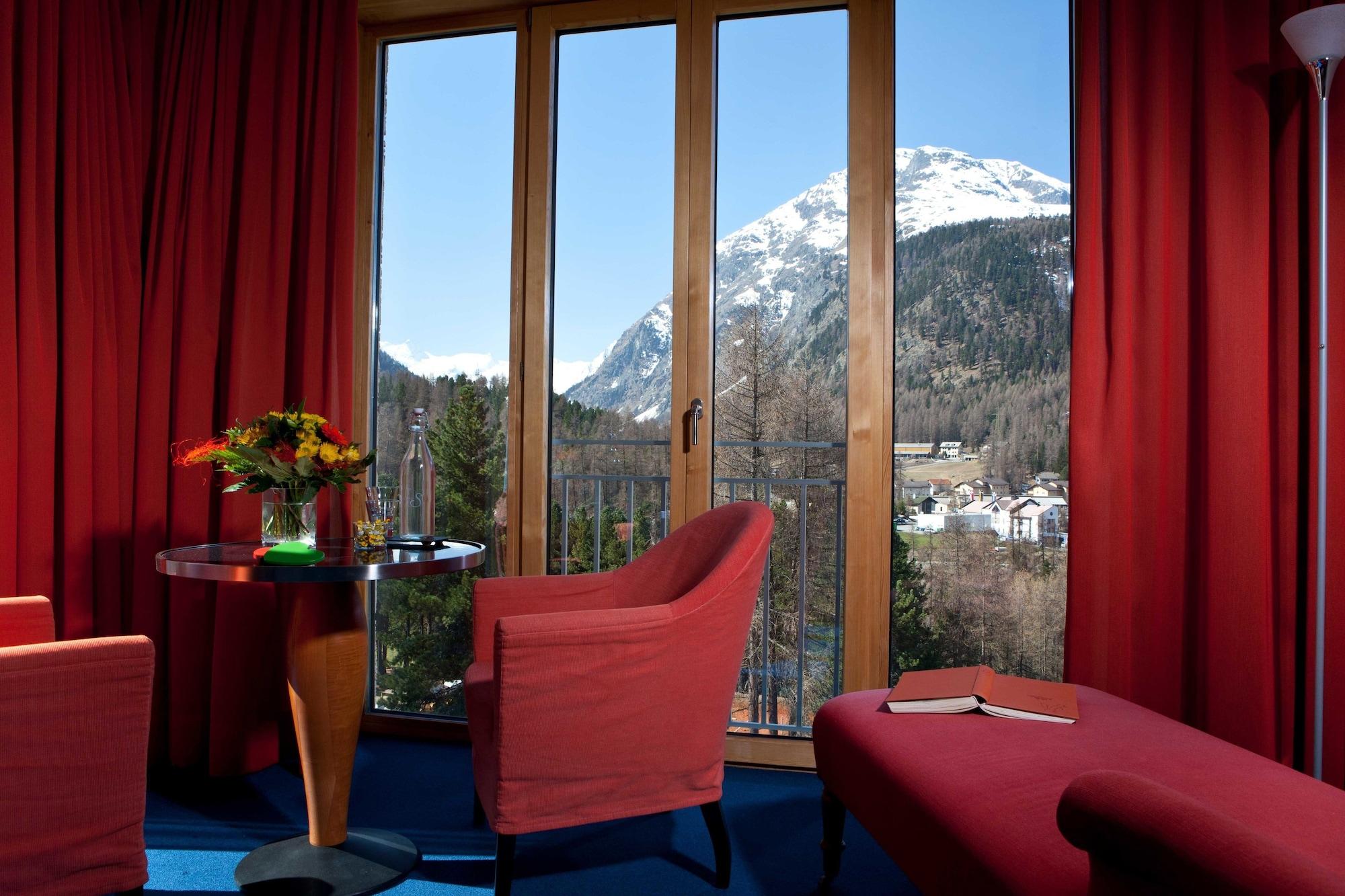 Hotel Saratz Pontresina Luaran gambar