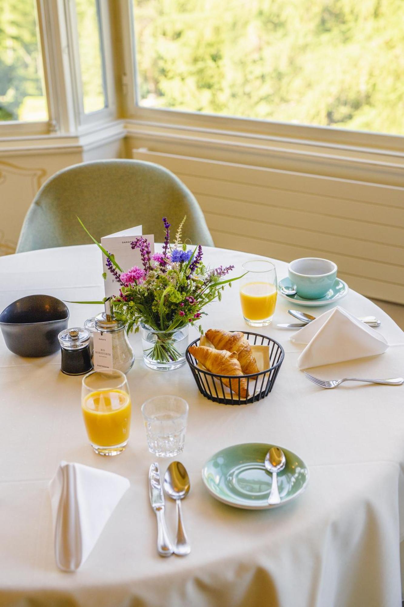 Hotel Saratz Pontresina Luaran gambar