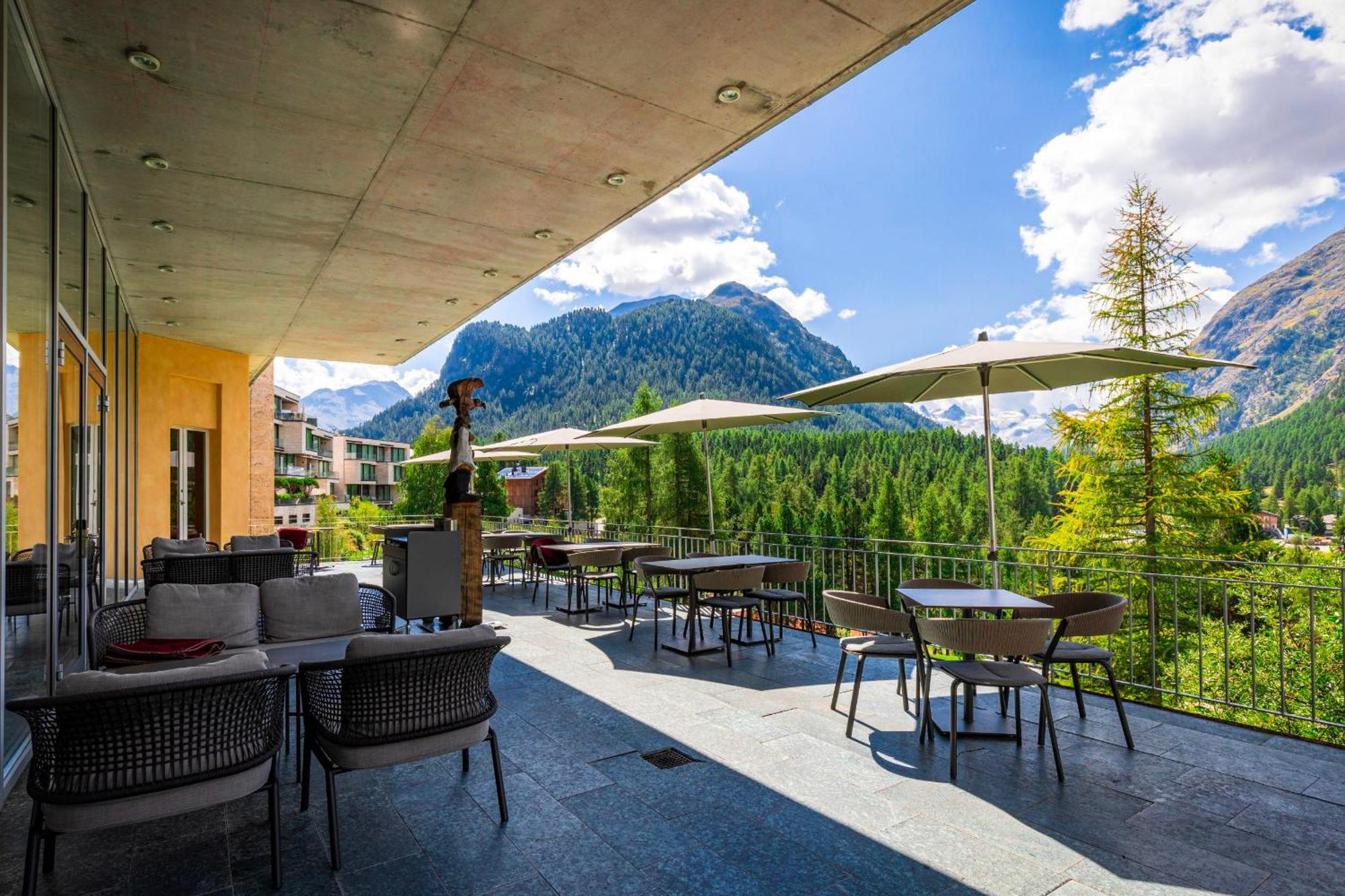 Hotel Saratz Pontresina Luaran gambar